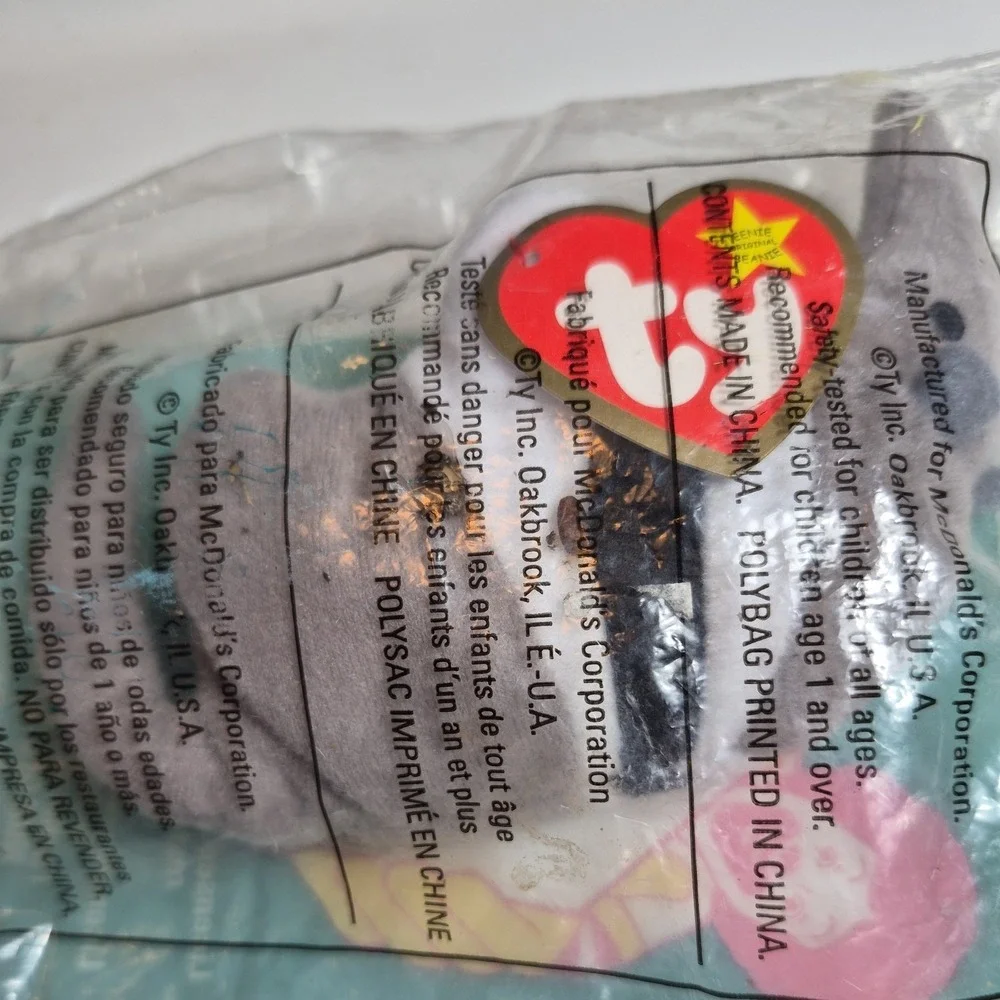 TY Beanie Baby McDonalds Antsy the Anteater 1999 #2 Sealed